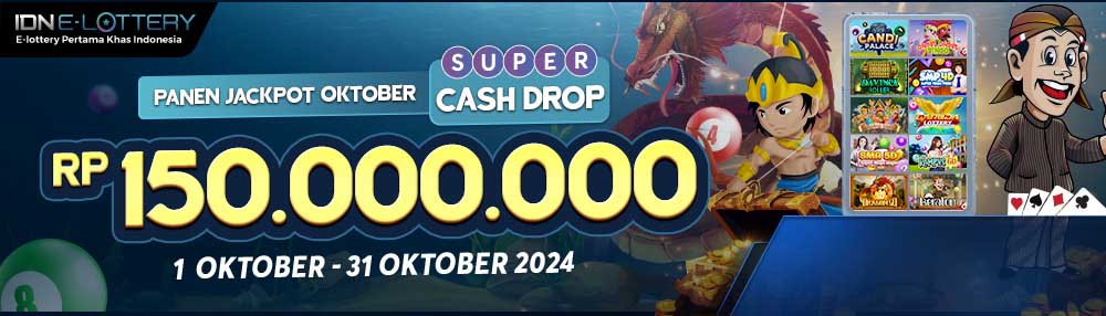 Super Cash Drop Panen Jackpot Oktober